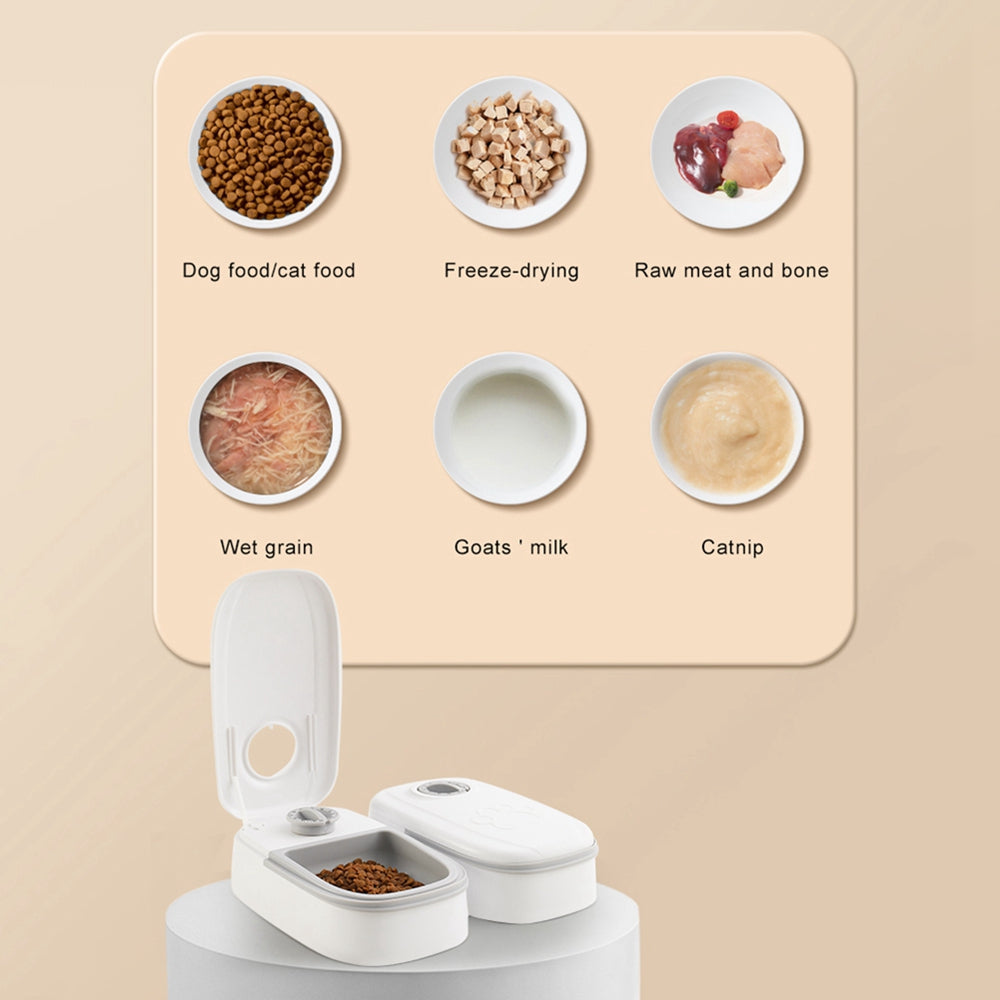 Automatic Pet Feeder – Smart Timed Food Dispenser for Dogs & Cats