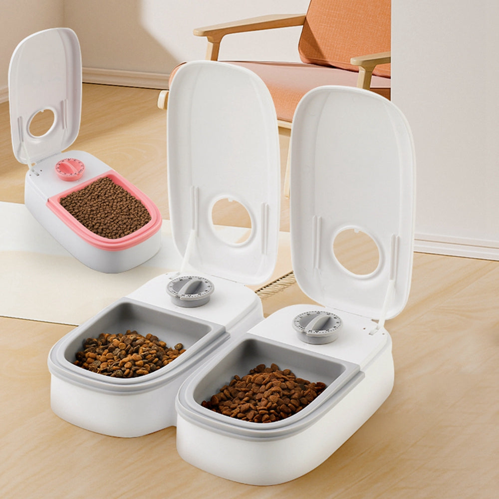 Automatic Pet Feeder – Smart Timed Food Dispenser for Dogs & Cats