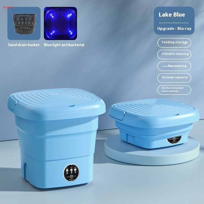 Portable Mini Washing Machine – Compact Laundry Solution for Small Spaces