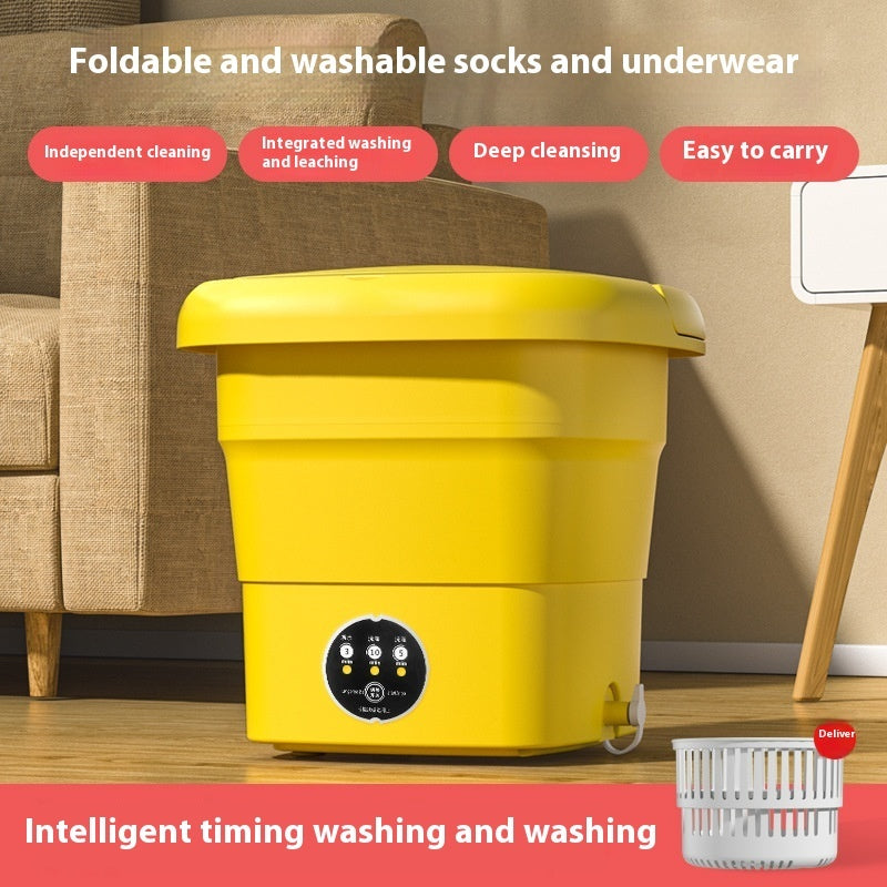 Portable Mini Washing Machine – Compact Laundry Solution for Small Spaces