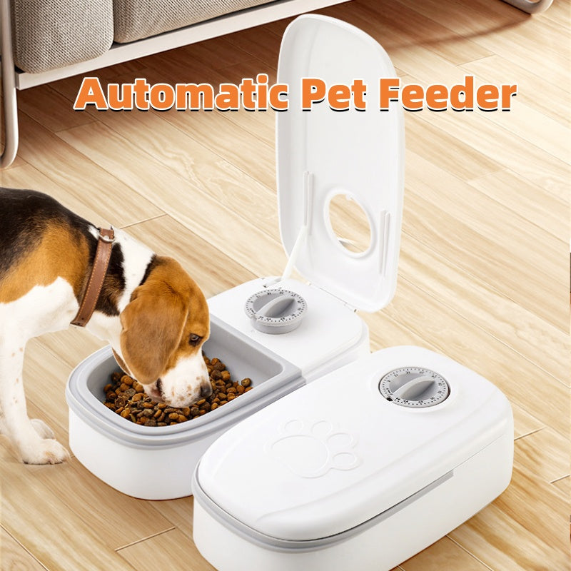 Automatic Pet Feeder – Smart Timed Food Dispenser for Dogs & Cats