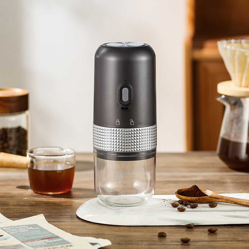 Portable Electric Coffee Grinder – USB Rechargeable Precision Burr Grinder