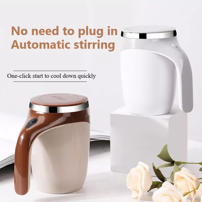 Self-Stirring Mug – Automatic Electric Mixing Cup for Coffee & Drinks
