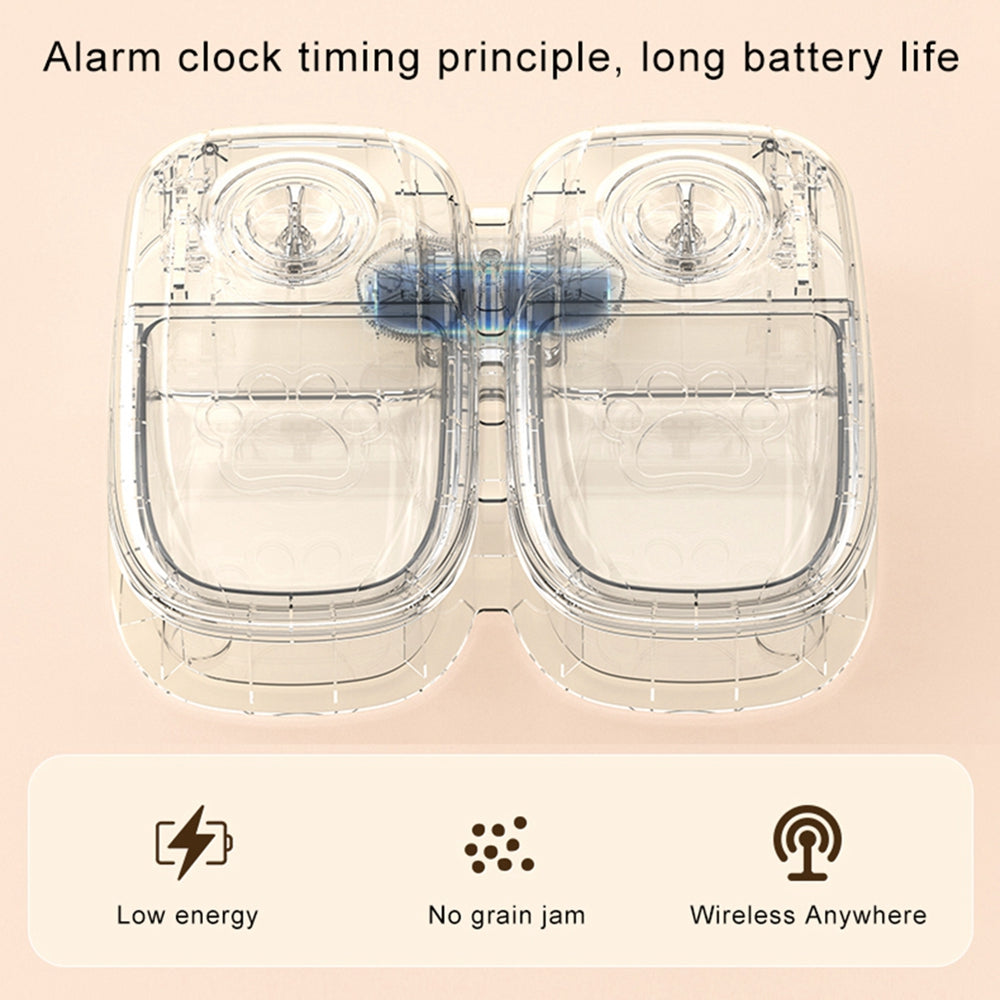 Automatic Pet Feeder – Smart Timed Food Dispenser for Dogs & Cats